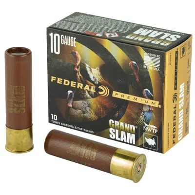 Federal Grand Slam Premium #5 Turkey Shot 10 GA 10-Rounds 3.5