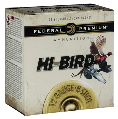 Federal Premium Hi-Bird 12 GA #7.5 1-1/8 oz 25-Rounds 2.75