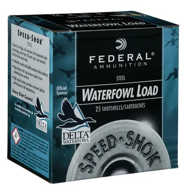 Federal Speed-Shok Steel 12 GA BB Shot 25-Rounds 2.75