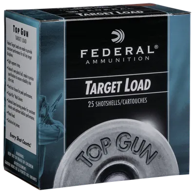 Federal Top Gun 12 GA #8 25-Rounds 2.75