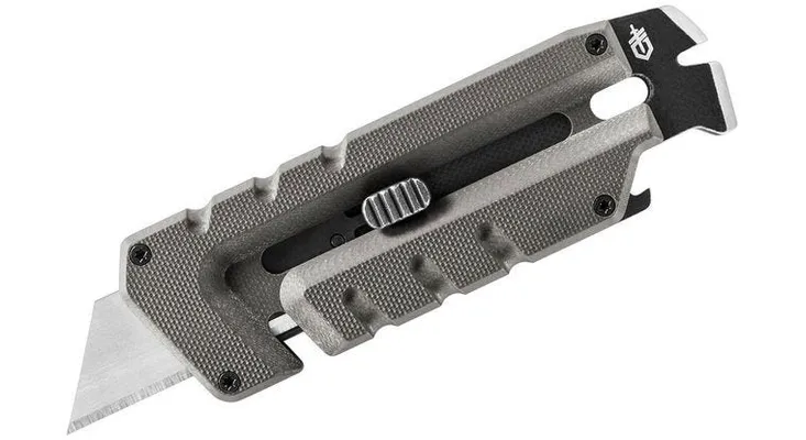 Gerber Cutlery Prybrid Utility Knife Gray - Retractable Blade