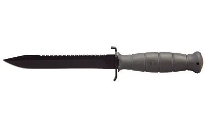 Glock Field Knife with Serrated edge 6.5in Spring Steel Blade