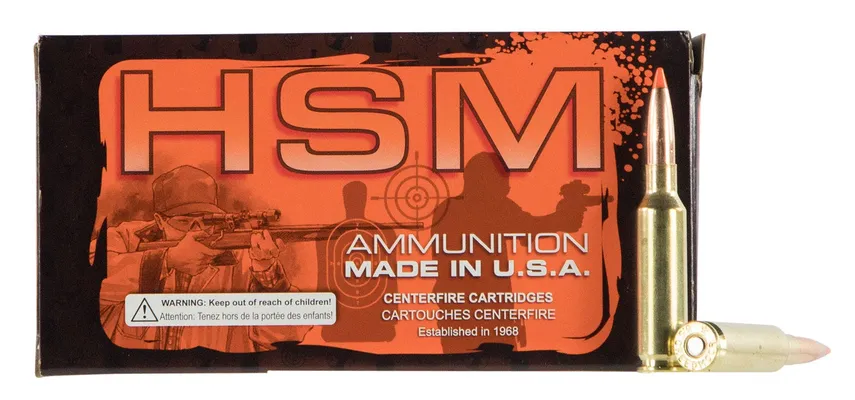 HSM MATCH 223 REM 77GR SIERRA MATCHKING BOAT-TAIL HOLLOW POINT 50 ROUNDS PER BOX