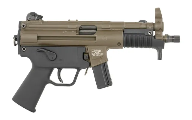 Heckler and Koch SP5K Patriot Brown 9mm 5.83 Barrel 10-Rounds w/ 2 Magazines