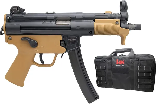 Heckler and Koch SP5K-PDW Dark Earth 9mm 5.8 Barrel 30-Rounds