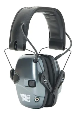 Howard Leight Impact Sport Ear Muffs Gray 22dB