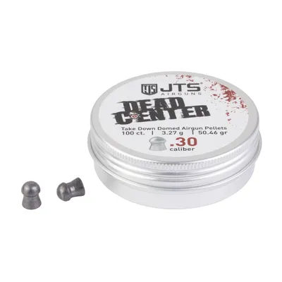 JTS Group Dead Center .30 Caliber 50 Grain 100-Count Domed