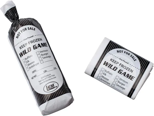 LEM Products Wild Game Bags 1 lb 25-Pack