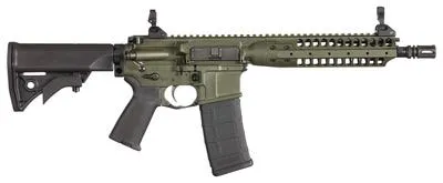 IC-A5 SBR 5.56 NATO 10.5 Inch Threaded Barrel 1/2-28 TPI OD Green 30 Round