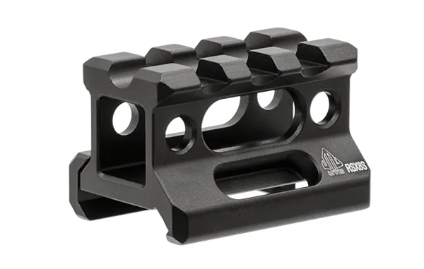 Leapers UTG Super Slim Picatinny Riser Mount Black 0.83in Height 3 Slots