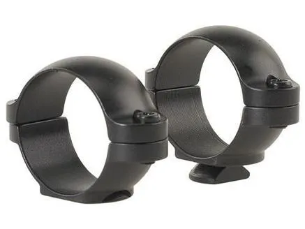 Leupold Standard Steel Rings Matte Black 1 Super Low