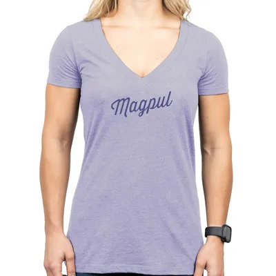 Magpul Rover Script Women s T-Shirt Orchid Heather XL