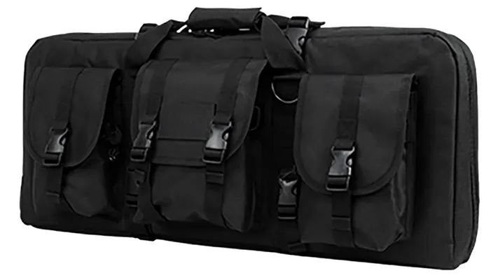 NC Star AR15 and AK Deluxe Carbine Pistol Case Black