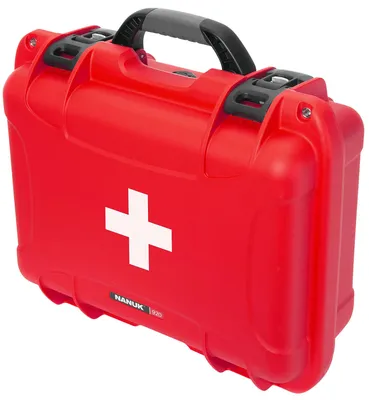 Nanuk 920 First Aid Case Red Empty