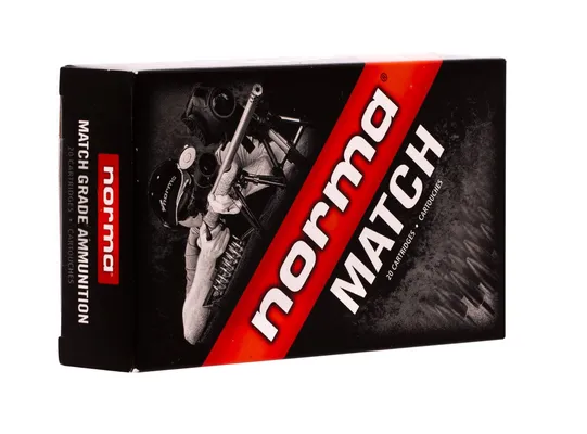 Norma Match Hybrid Match Brass 6.5 Creedmoor 130-Grain 20-Rounds HPBT