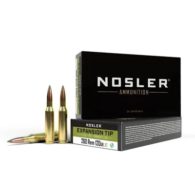 Nosler E-Tip .260 Rem 120 Grain 20-Rounds E-Tip