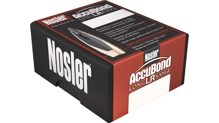 Nosler AccuBond Long Range Bullets 30 Caliber (308 Diameter) 168 Grain 100rds