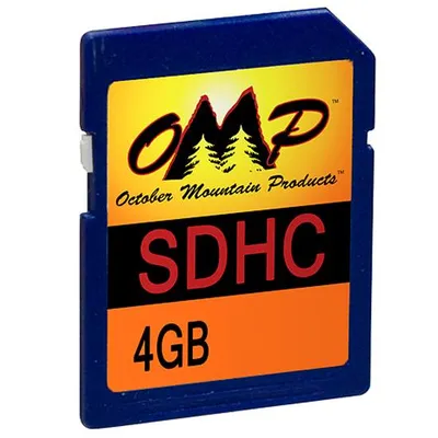 October Mountain Products 4GB 133X SD CARD