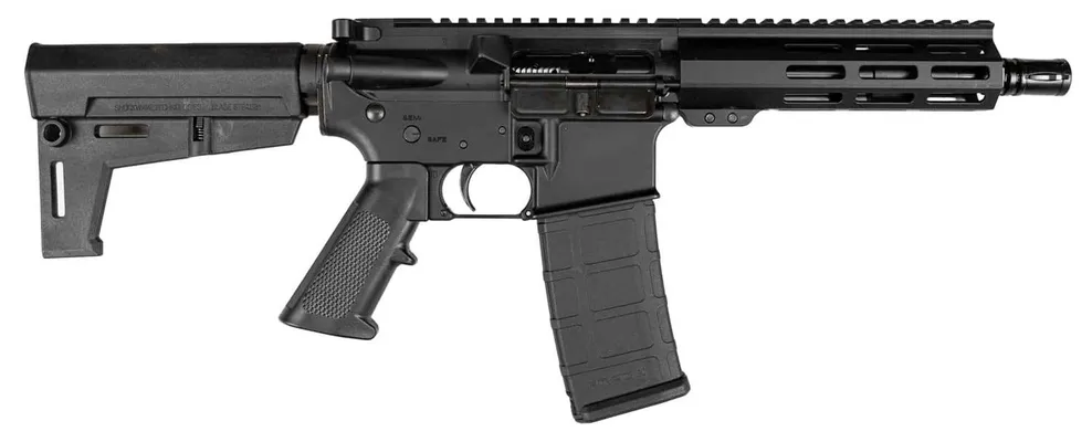 One Horse OH-15 Complete Pistol 5.56 / .223 Rem 7.5 Barrel 30-Rounds w/ KAK Brace
