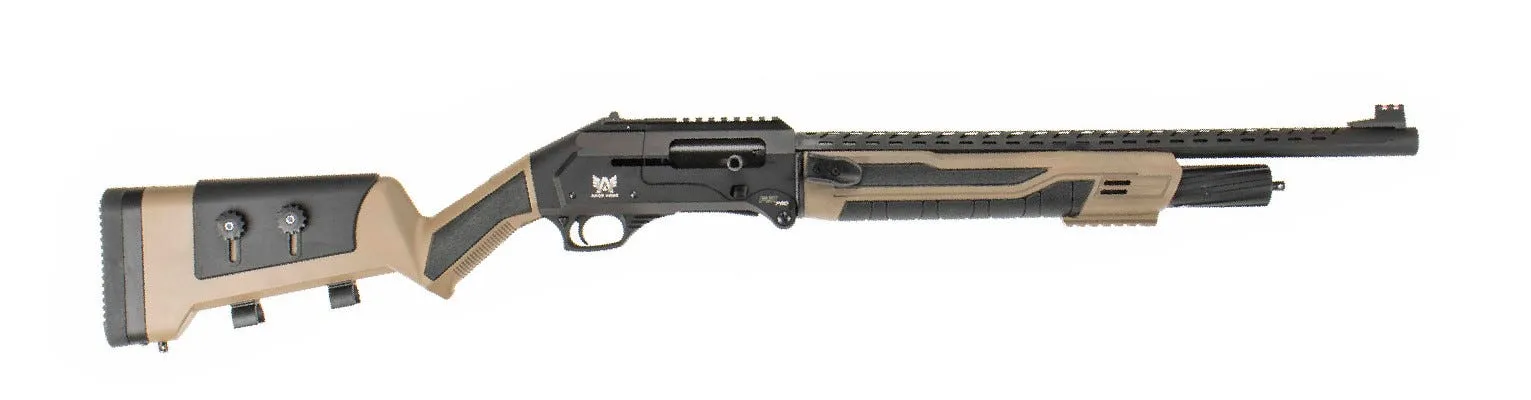 Panzer Arms FS1 Pro Flat Dark Earth / Black 12 GA-3 20 Barrel 4-Rounds