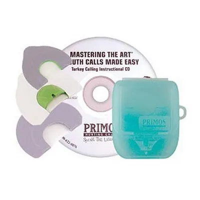 Primos Game Calls MountA-TURDEY 3 CallS + DVD