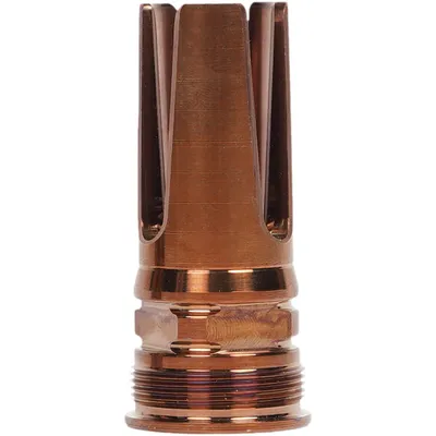 Q Flash Hider Brass 8.6 Blackout 1/2x28