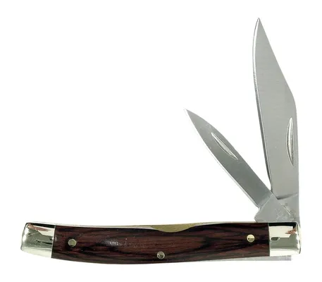 Ruko Knives Classic Jack Pakkawood 3.31 Plain Edge 440A Stainless Blade