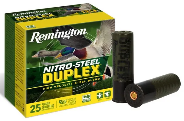 Remington Nitro Steel Duplex 12 GA #2/4 Shot 1-1/4 oz 25-Rounds 3