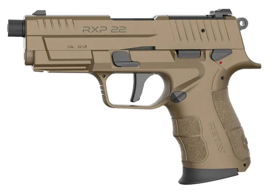 Retay Arms RXP22 Flat Dark Earth .22 LR 4 Threaded Barrel 13-Rounds OR