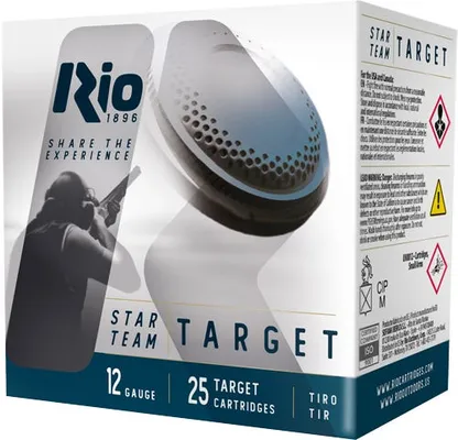 Rio Ammunition Star Team 12 GA-2.75 #8 Shot 1 oz 250-Rounds