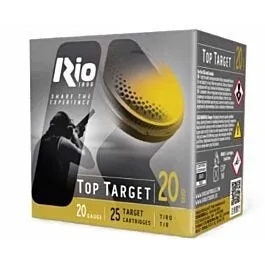 Rio Ammunition Trap Target 20 GA-2.75 #8 Shot 7/8 oz 25-Rounds
