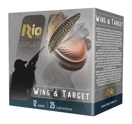 Rio Ammunition Wing & Target 12 GA-2.75 #8 Shot 1-1/8 oz 25-Rounds