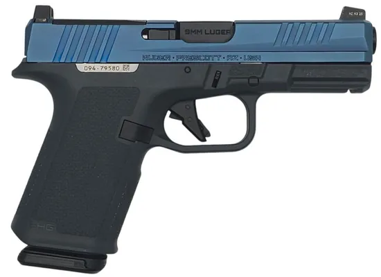 Ruger RXM Black / Satin Blue 9mm 4 Barrel 15-Rounds