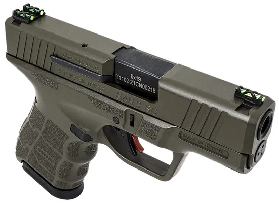 SAR USA SAR9 SC OD Green 9mm 3.3 Barrel 12-Rounds