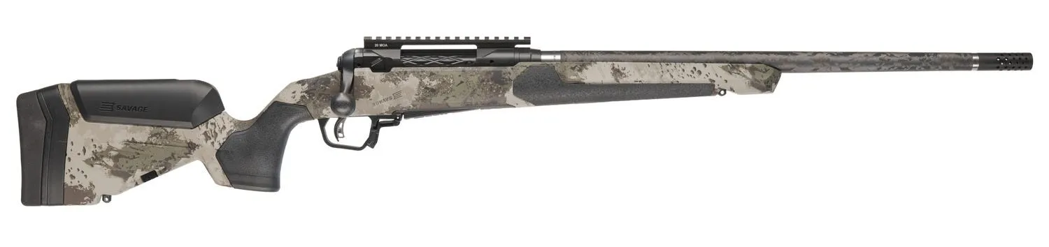 Savage Arms 110 UltraLite Pro Savage Woodland Camo 6.5 PRC 20 Barrel 3-Rounds