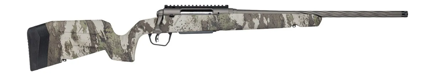 Savage Axis 2 Pro Savage Woodland Camo .22-250 Rem 20 Threaded Barrel 4-Rounds