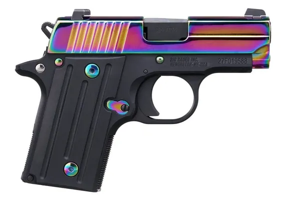 Sig Sauer P238 Rainbow Titanium .380 ACP 2.7 Barrel 6-Rounds