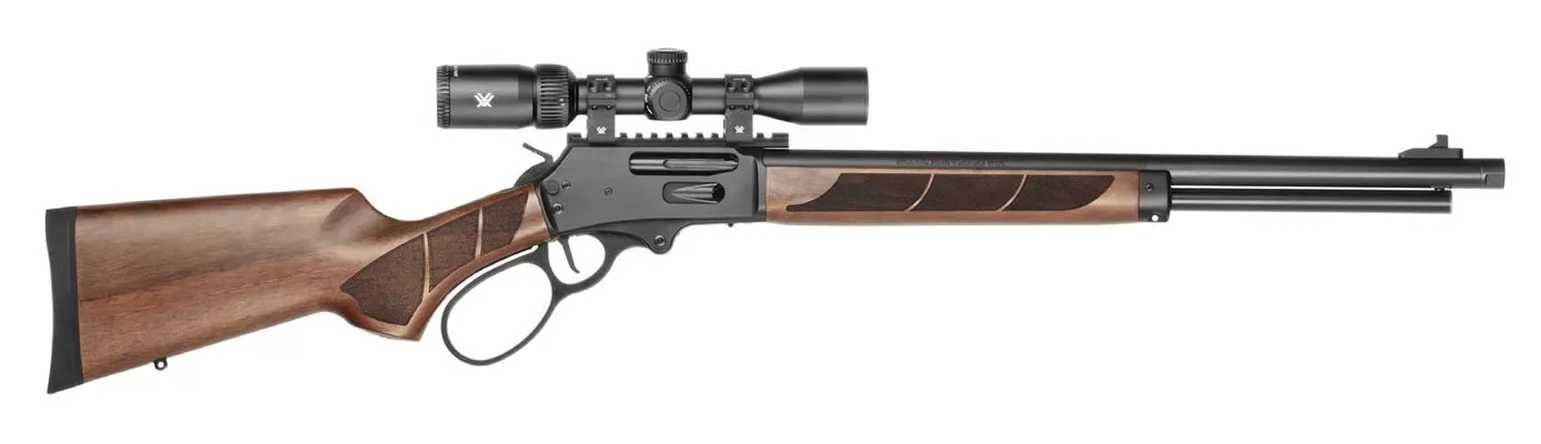 Smith and Wesson 1854 Combo Walnut .30-30 Win 20 Threaded Barrel 6-Rounds w/ 2-7x32 Scope