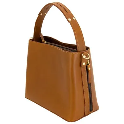Smith and Wesson Bucket Bag Concealed Carry Purse Tan