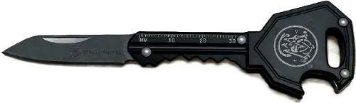 Smith and Wesson Key Knife 1.5 Plain Edge Tanto Stainless Blade