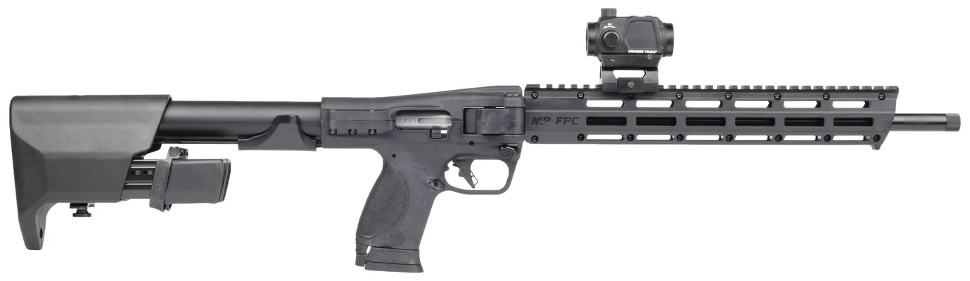 Smith and Wesson M&P15 FPC 9mm 16.25 Barrel 23-Rounds w/ Crimson Trace Red Dot
