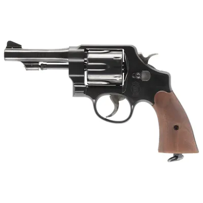 Smith and Wesson Model 22 Blued / Walnut .45 Colt / .45 ACP 4 Barrel 6-Rounds