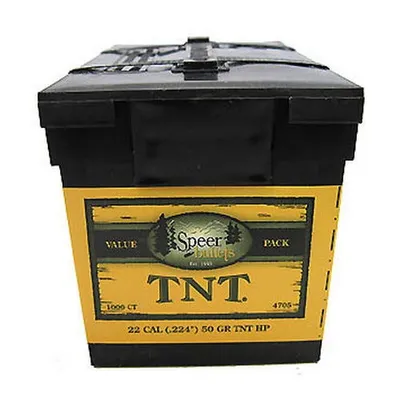 Speer Reloading Bullets .22 (.224) 1000 Rd