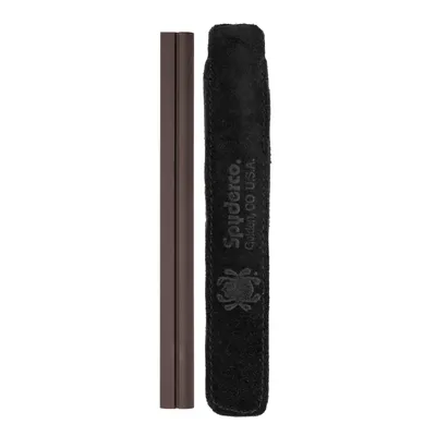 Spyderco Profile Stone Medium Brown 8 Ceramic Knife Sharpener w/ Pouch