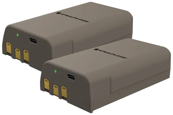 Stealth Cam FieldMax Lithium Rechargeable Battery Cartridge 2-Pack