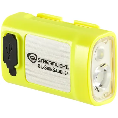 Streamlight SL-SideSaddle USB Yellow 400 Lumens w/ Hard Hat Mount Kit