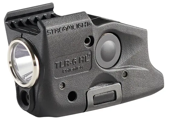 Streamlight TLR-6 HL Weapon Light with Red Laser for Glock Gen 3/4/5 Black