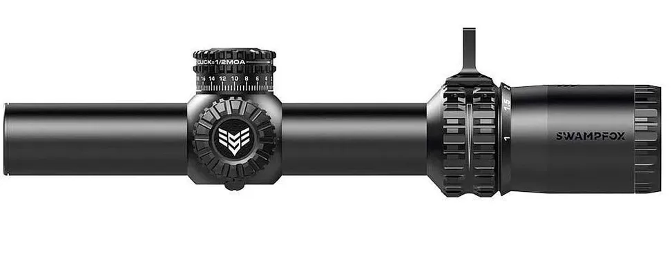 Swamp Fox Arrowhead 1-6x24mm SFP Illuminated Red Reticle