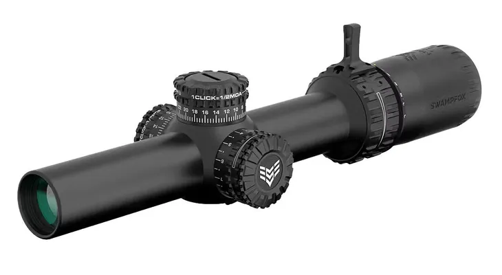 Swamp Fox Arrowhead 1-8x24mm SFP Red Guerrilla Dot MIL Reticle
