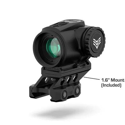 Swampfox Raider Micro Prism Red Dot Sight 1x20 Red IR 6 MOA Picatinny